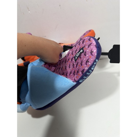 Bluey & Bingo Unisex Halloween Plush House Slippers Sandals Size 9-10 Adult New - Picture 8 of 9